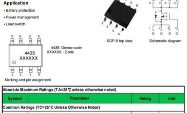 【每日一品】薩科微半導體SL4435A：低壓MOS管的性能與應用